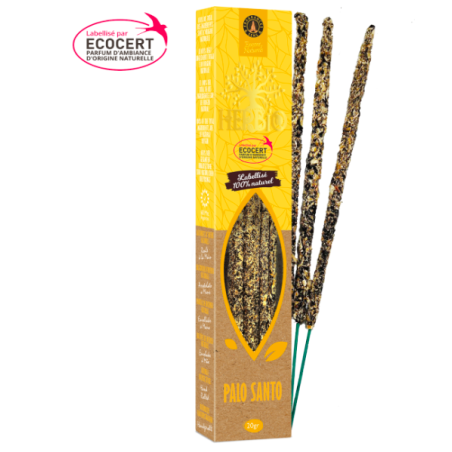 Encens Smudge Herbio – Palo Santo  20g – Certifié Ecocert