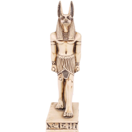 Statue Polystone d’Anubis – Gardien de l’Au-delà