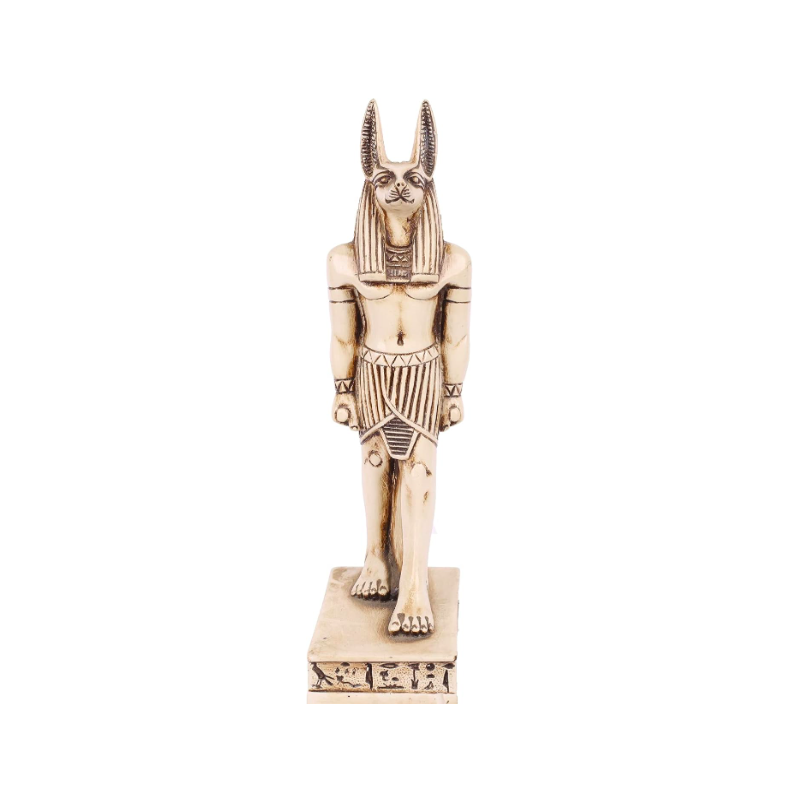 Statue Polystone d’Anubis – Gardien de l’Au-delà