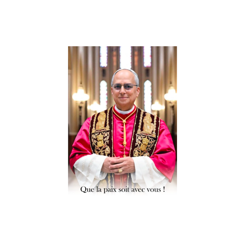 Poster Spirituel – Pape Léon XIV