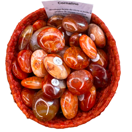 Cornaline – Pierre Roulée de Madagascar