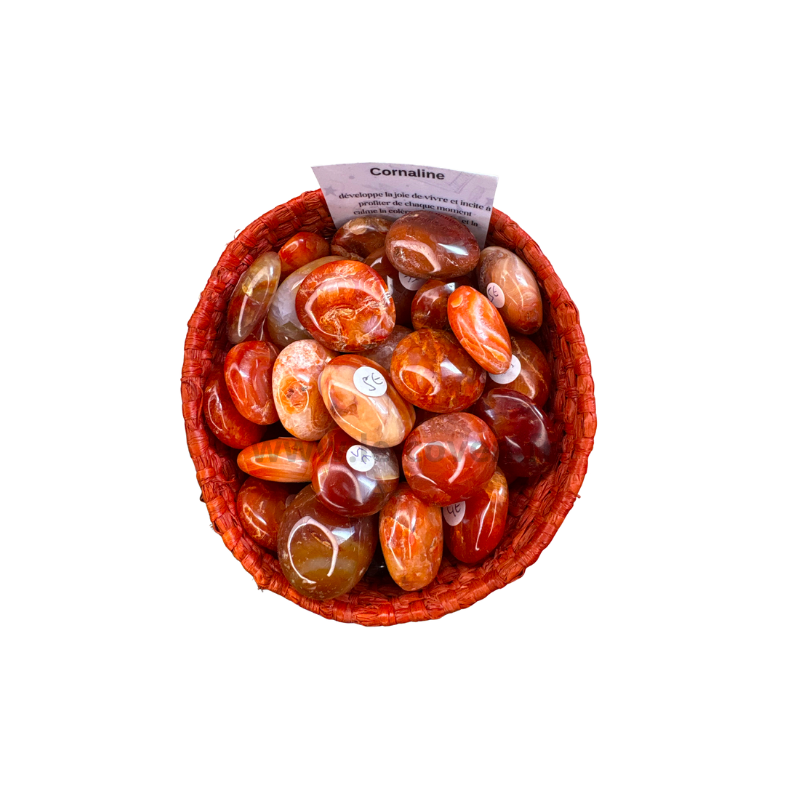 Cornaline – Pierre Roulée de Madagascar
