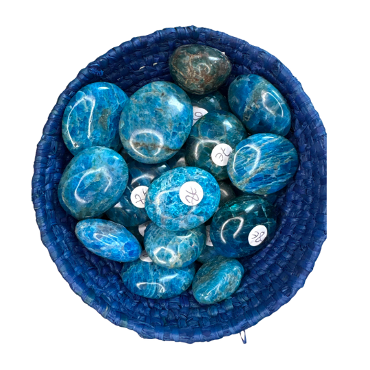 Apatite Bleue – Pierre Roulée