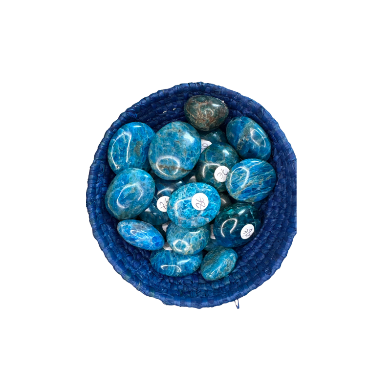 Apatite Bleue – Pierre Roulée