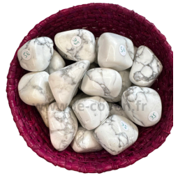 Howlite – Pierre Roulée