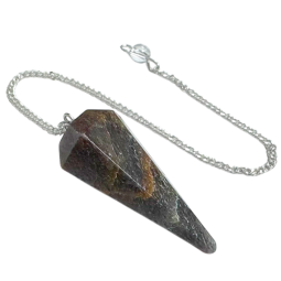 Pendule Marbre conique 6 faces