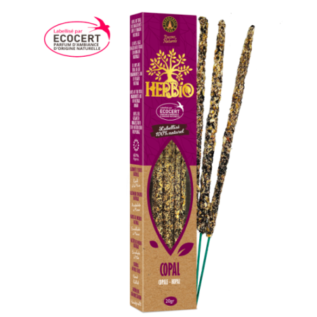 Encens Smudge Herbio –  Copal 20g – Certifié Ecocert