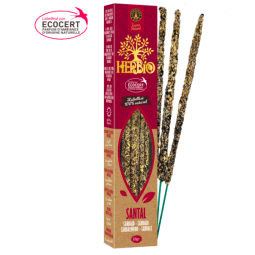 Encens Smudge Herbio – Santal  – Certifié Ecocert