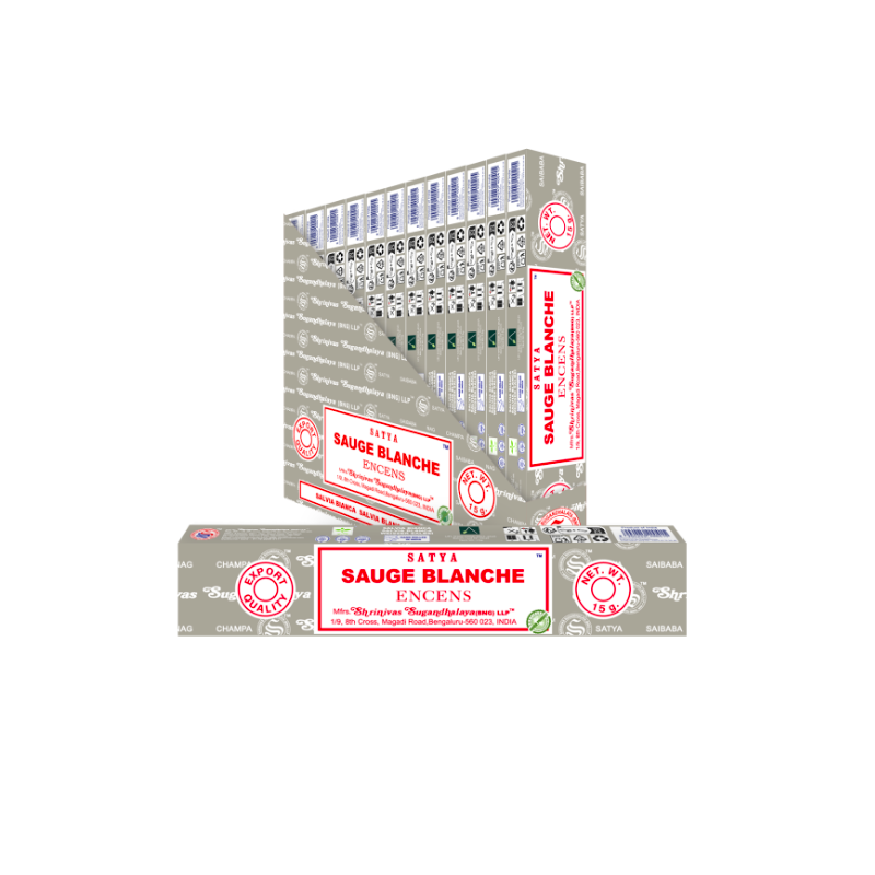 Encens satya sauge blanche 15g