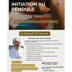 INITIATION PENDULE ( Réservation )