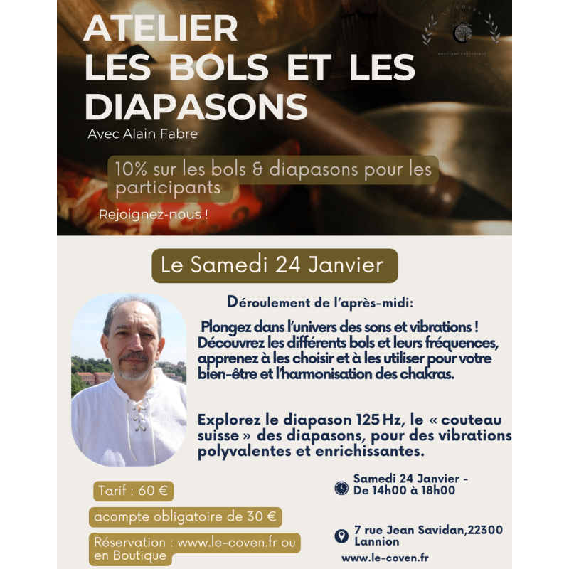 atelier les bols et les diapason ( Réservation )