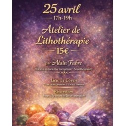 Atelier  Lithothérapie