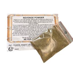 Mélanges vaudou REVENGE POWDER : purifie les lieux hantés